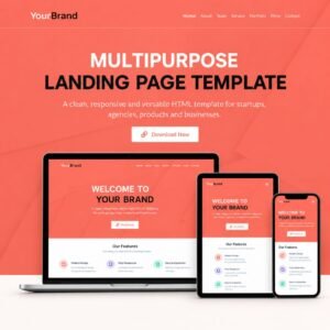 Multipurpose Landing Page Template