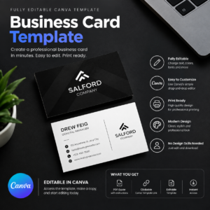 Business card template